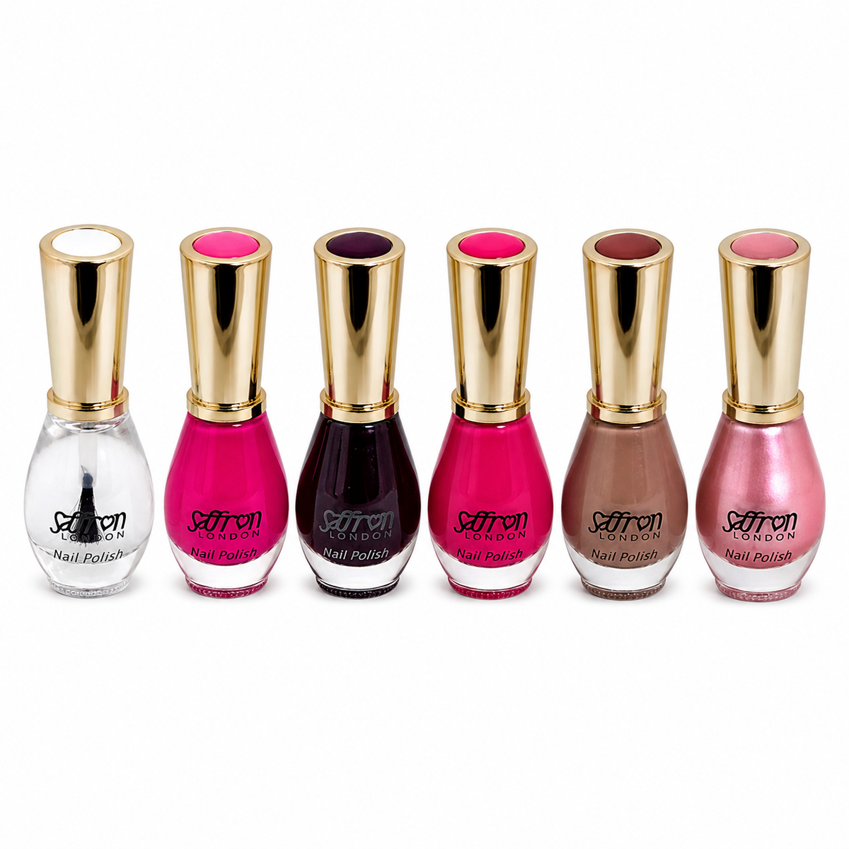 Saffron London Nail Polish Fantasy Pinks