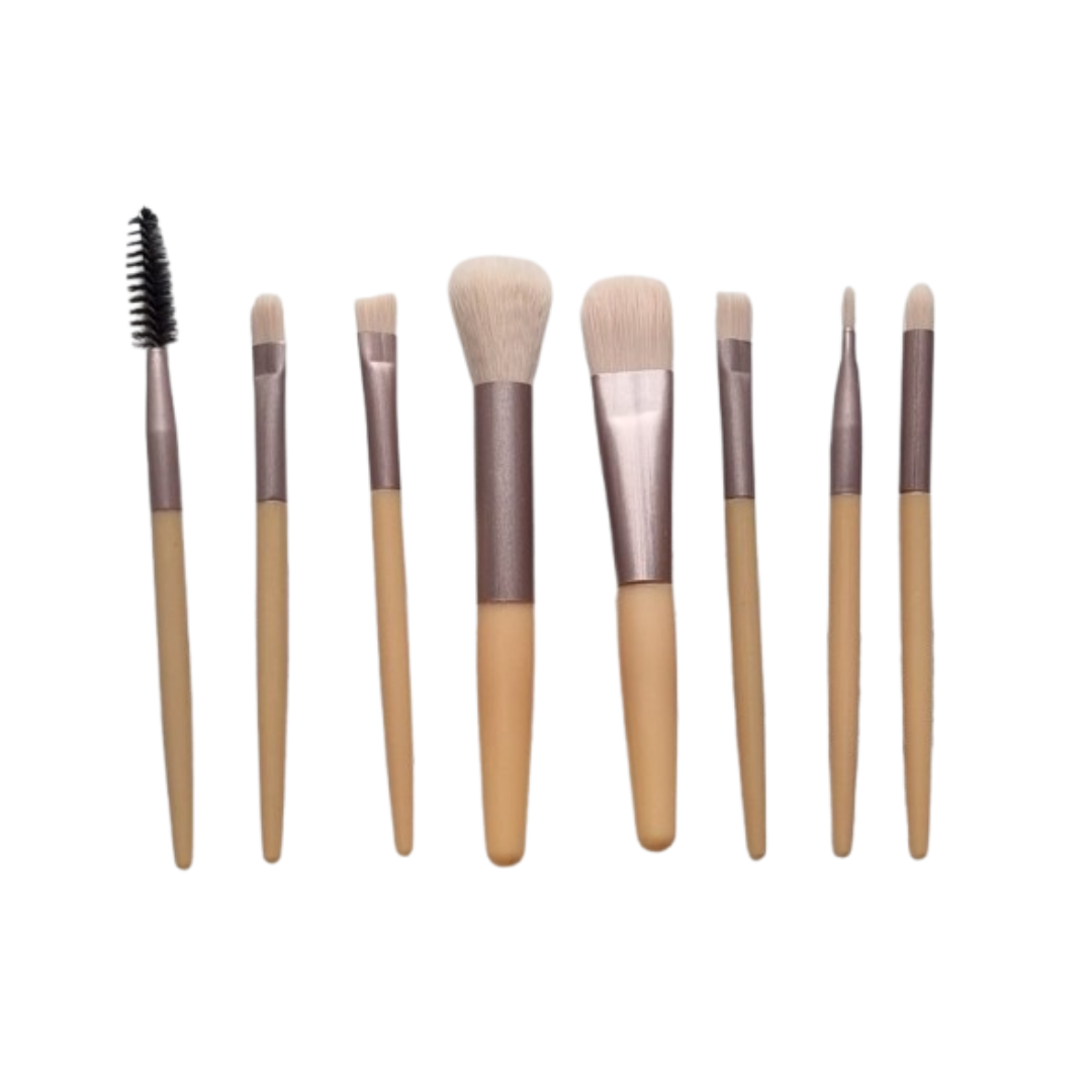7 Piece Travel Makeup Brush Set