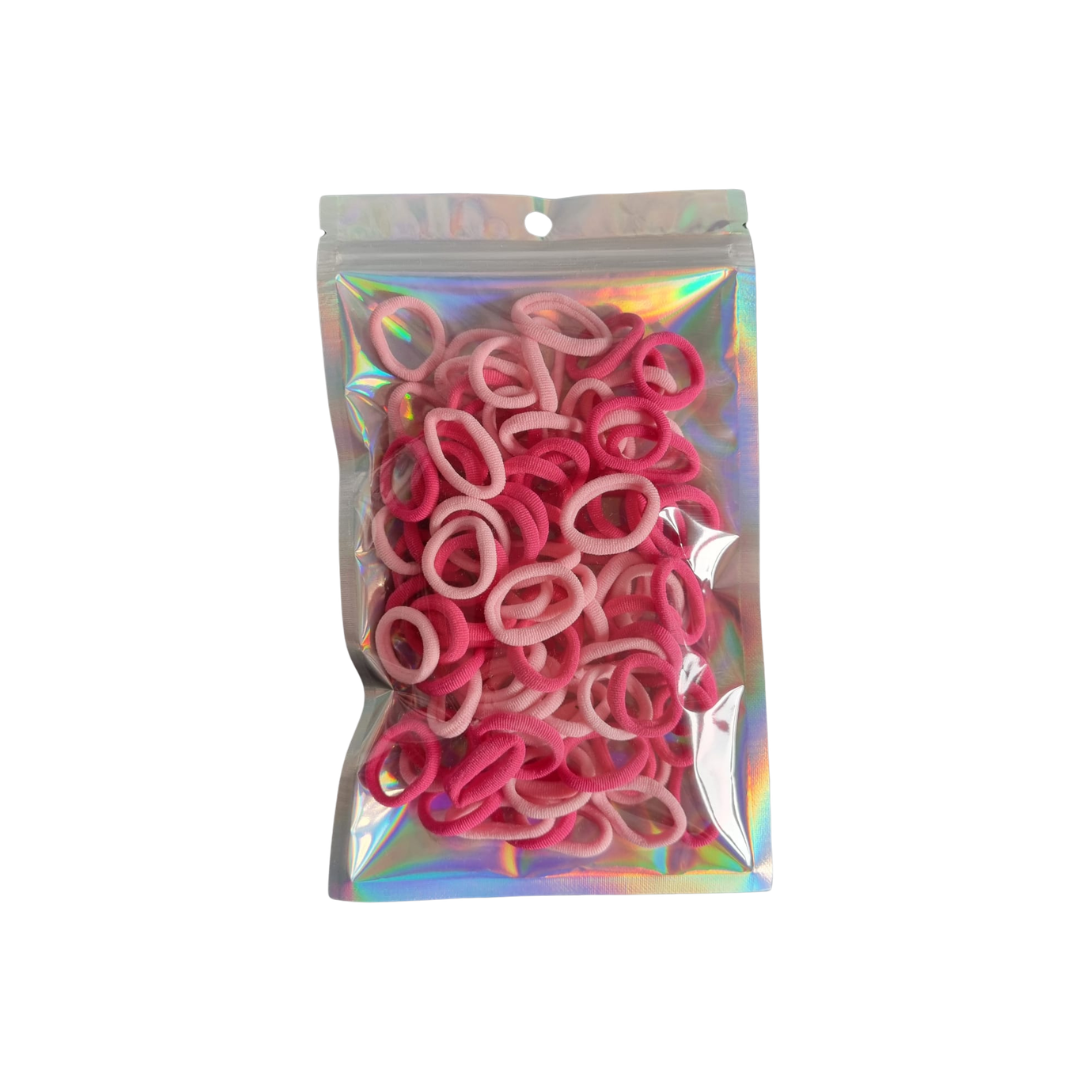 Mini Pink Hair Bands