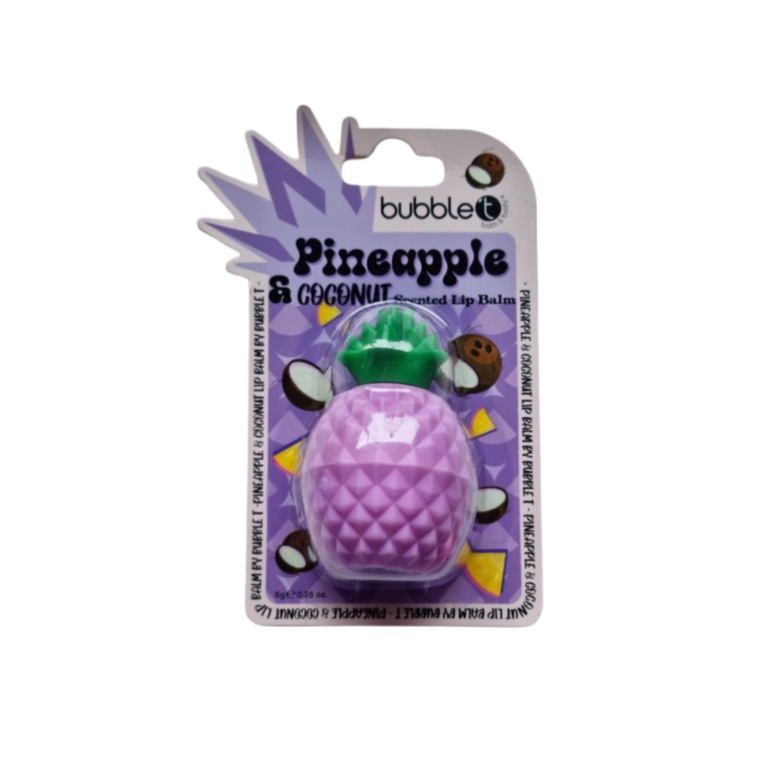 Bubble T Pineapple Scented Lip Balm