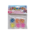 Squeezos Mini Glitter Cat Paw Squishies Clear Glitter
