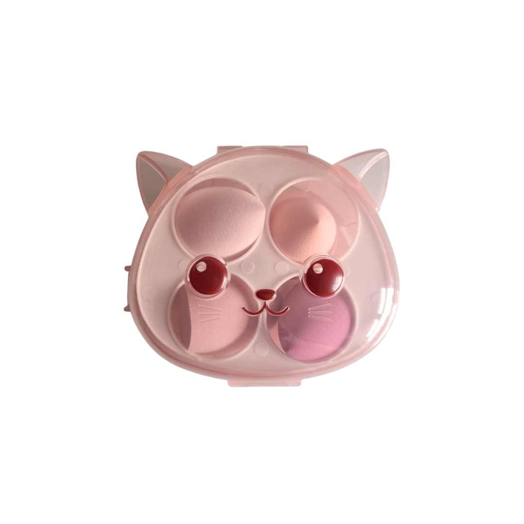 Cat Makeup Sponge Set