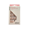 Royal Cosmetic Connections French Manicure Pearl Glue-On Nails