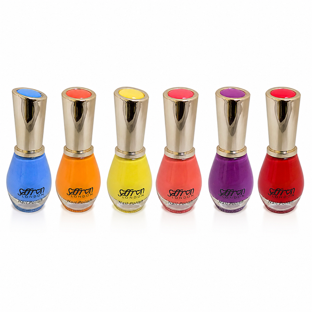 Saffron Nail Polish Cream Shades