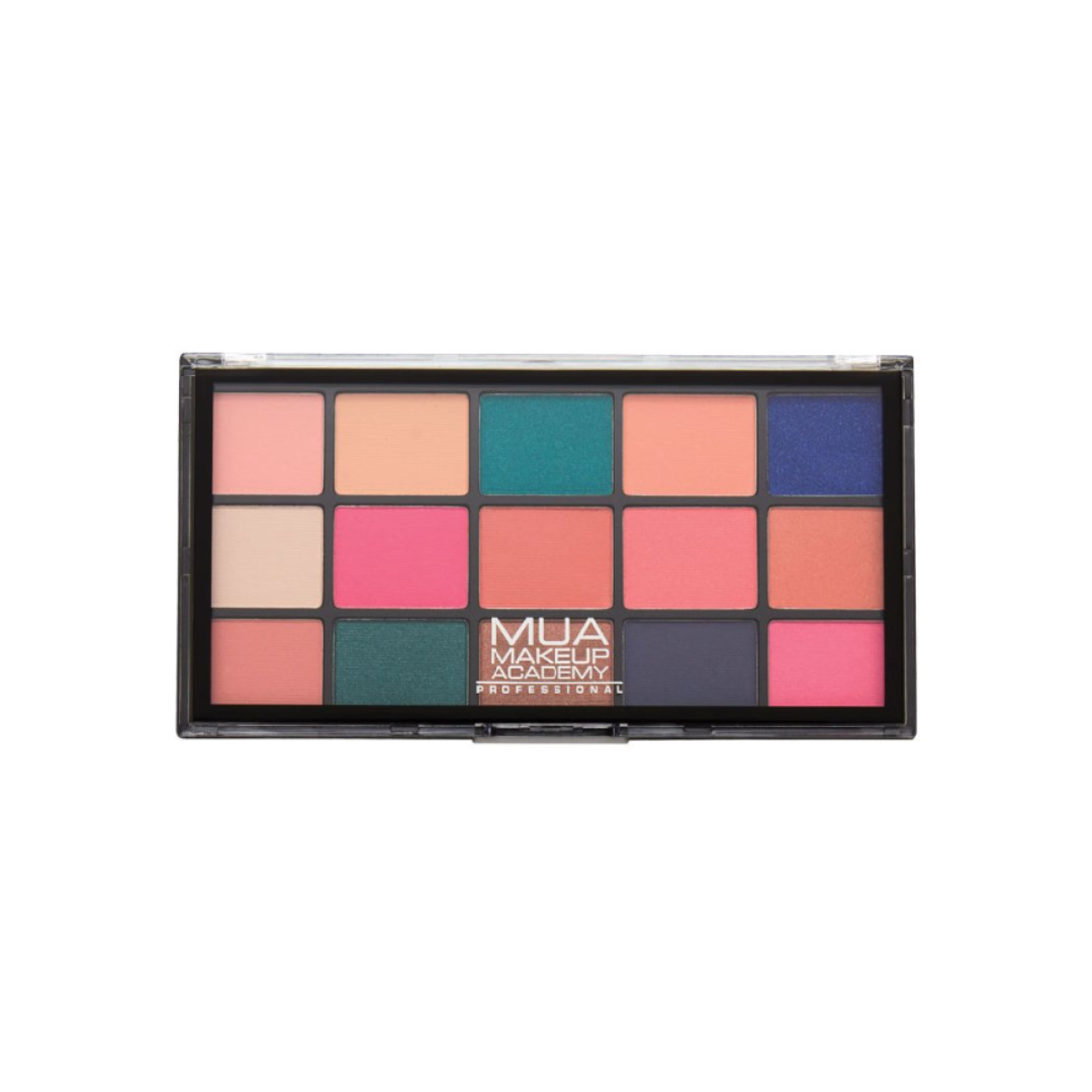 MUA Makeup Academy 15 Shade Eyeshadow Palette Flora Fantasy