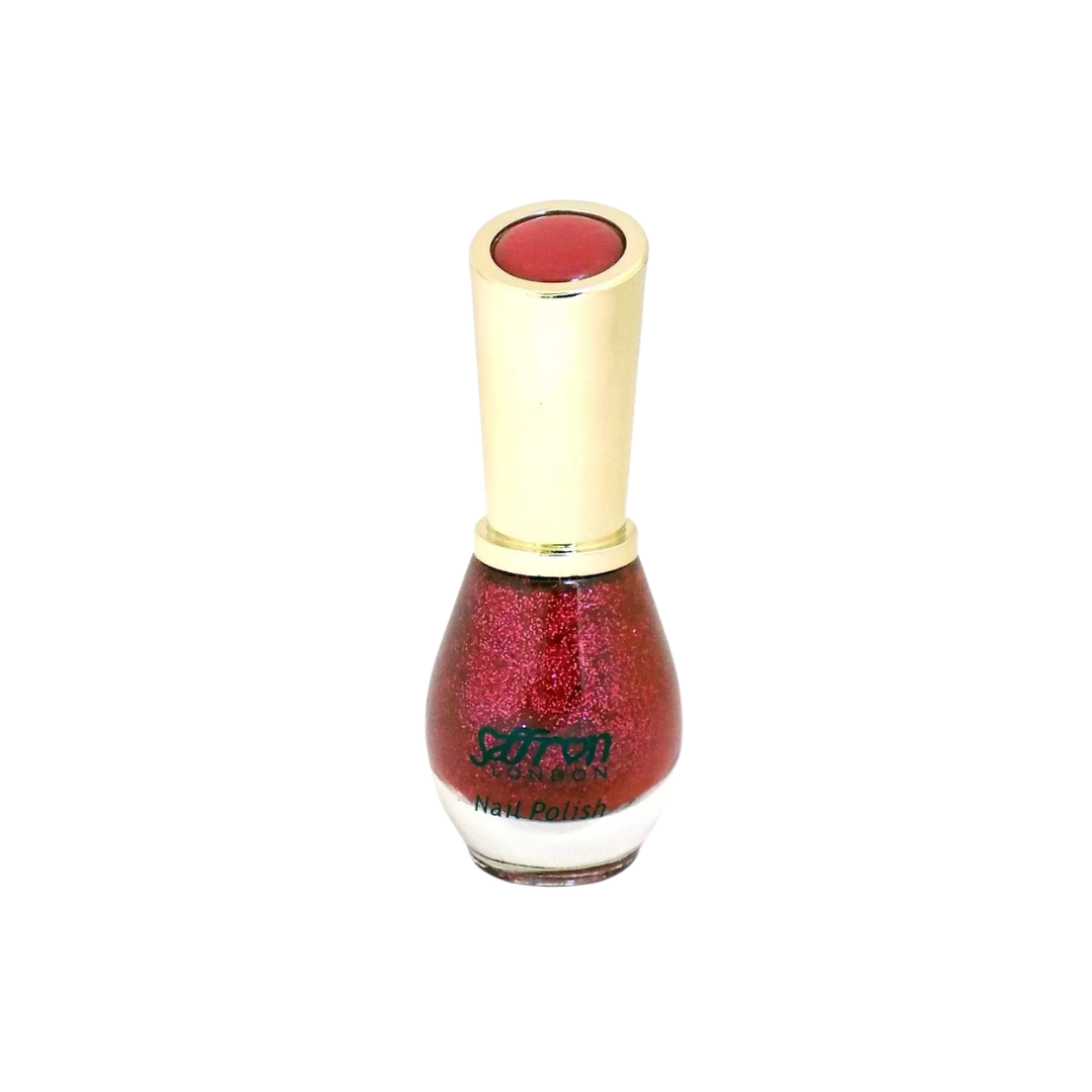 Saffron London Glitter Nail Polish