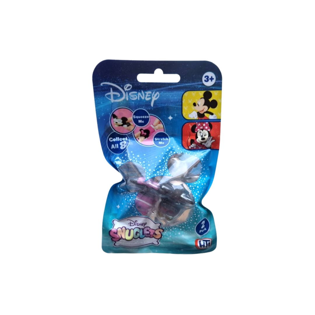Disney Snuglets Squishy Figures Mickey & Minnie Mouse