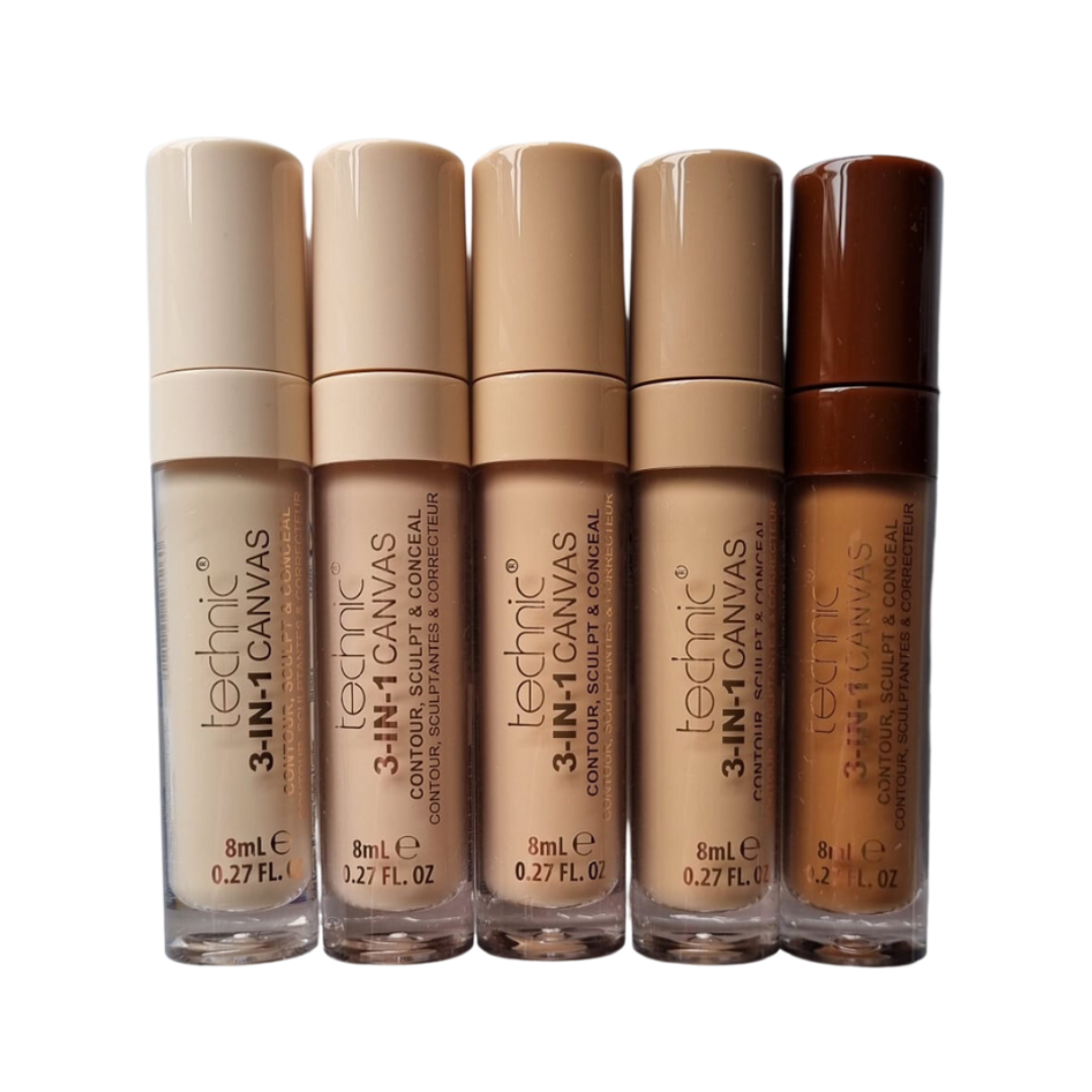 Technic 3 in 1 Canvas Concealer Contour Sculpt & Conceal