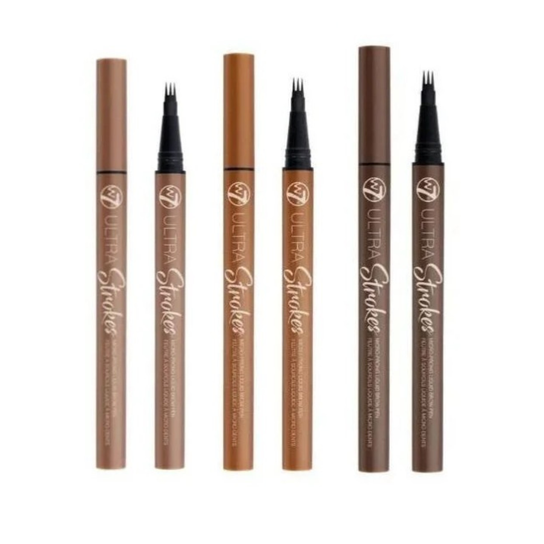 W7 Ultra Strokes Micro Prong Liquid Brow Eyebrow Pen