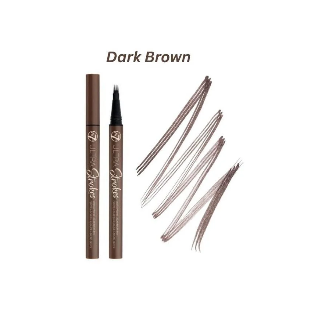 W7 Ultra Strokes Micro Prong Liquid Brow Eyebrow Pen
